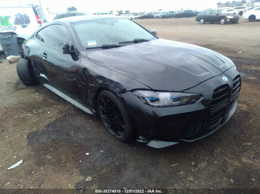 2022 BMW M4 COMPETITION VIN: WBS33AZ07NCJ09051