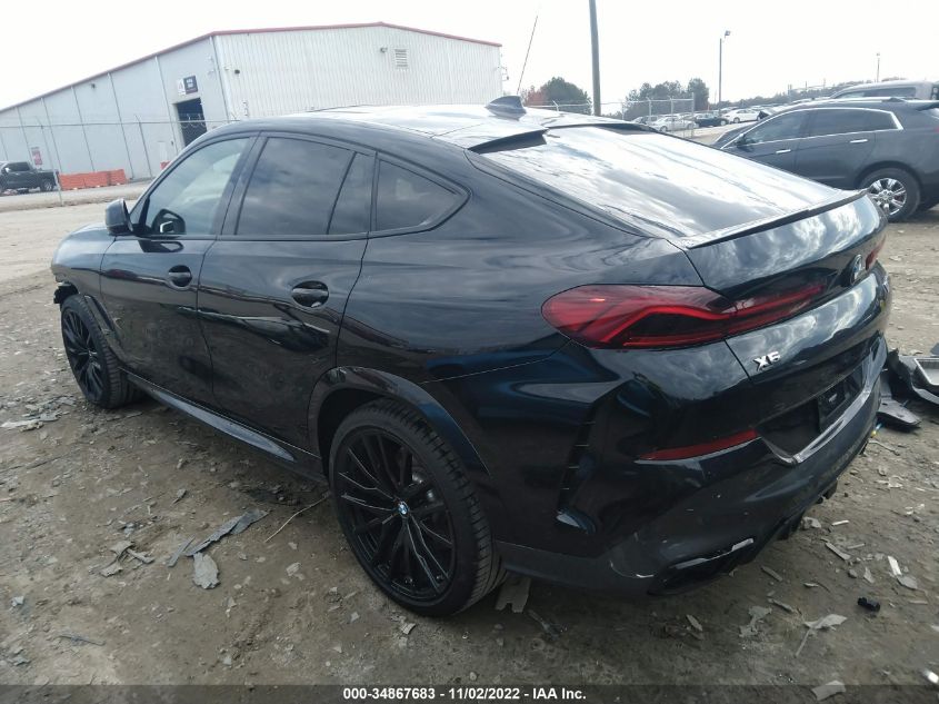 2021 BMW X6 M50I VIN: 5UXCY8C05M9F47641