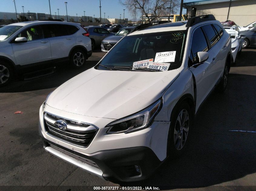 2022 SUBARU OUTBACK LIMITED VIN: 4S4BTANC2N3221318