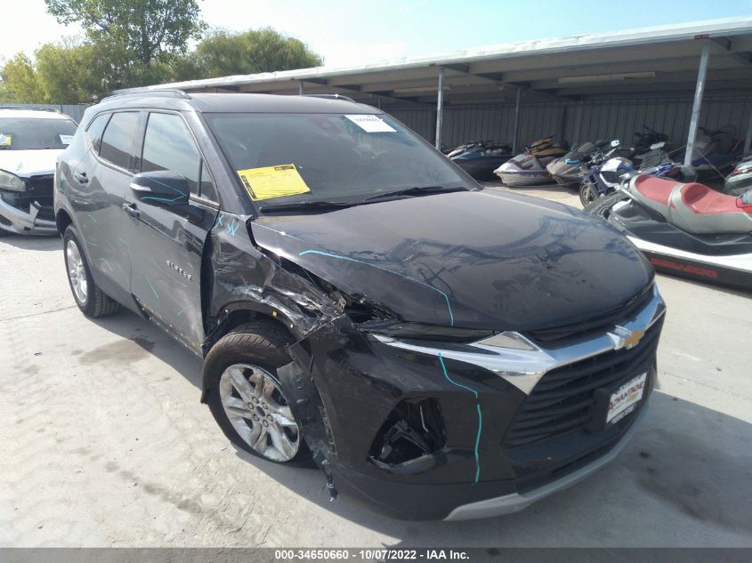 2022 CHEVROLET BLAZER LT VIN: 3GNKBCR4XNS189418