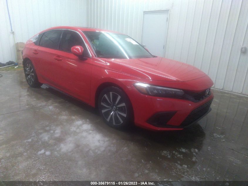 2022 HONDA CIVIC HATCHBACK EX-L VIN: 19XFL1H70NE014293