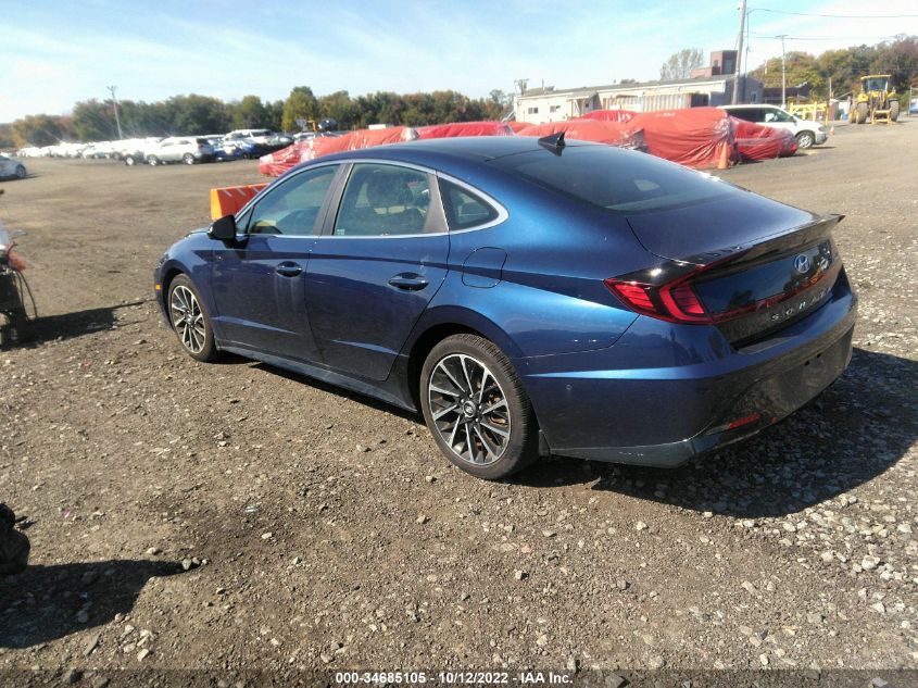 2021 HYUNDAI SONATA LIMITED VIN: 5NPEH4J25MH098330