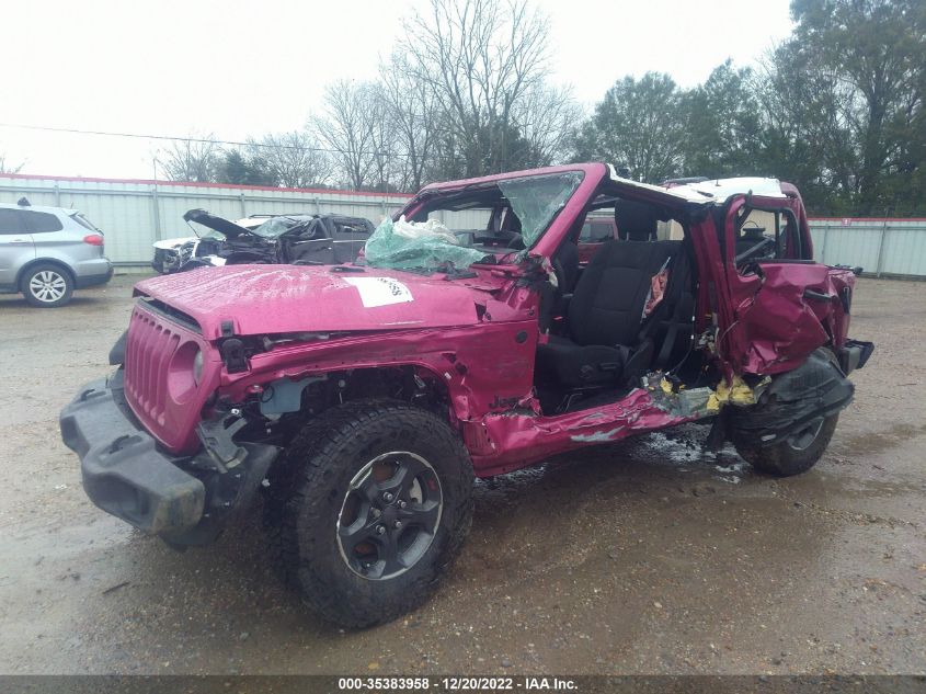 2022 JEEP WRANGLER UNLIMITED SPORT S VIN: 1C4HJXDG4NW141853