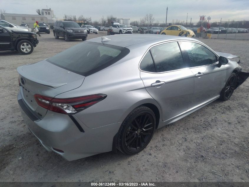 2022 TOYOTA CAMRY XSE VIN: 4T1K61AK0NU700982