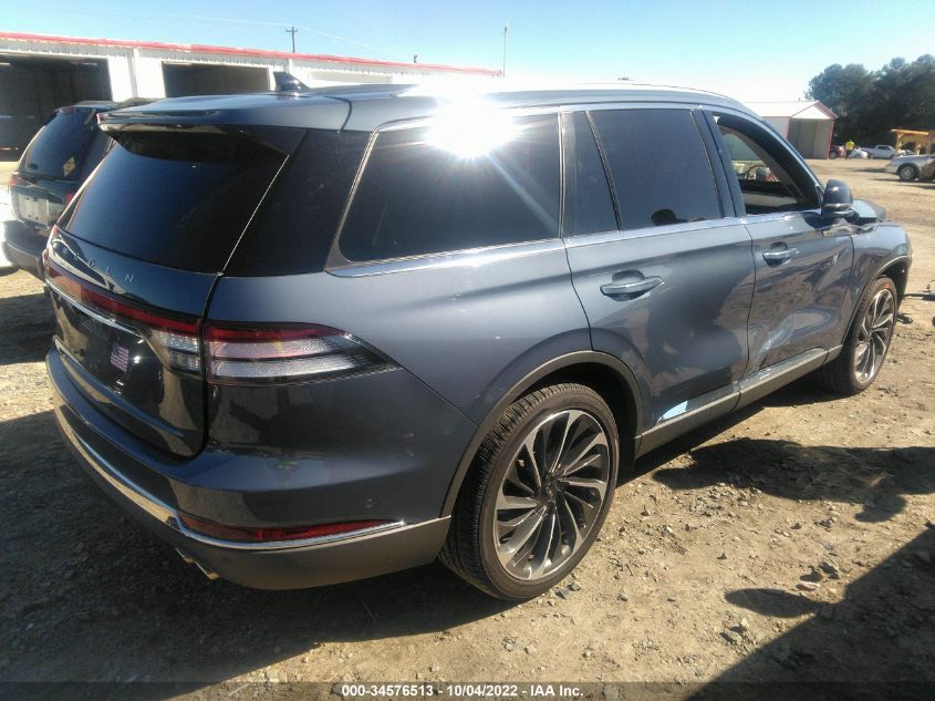 2021 LINCOLN AVIATOR RESERVE VIN: 5LM5J7XC3MGL05588