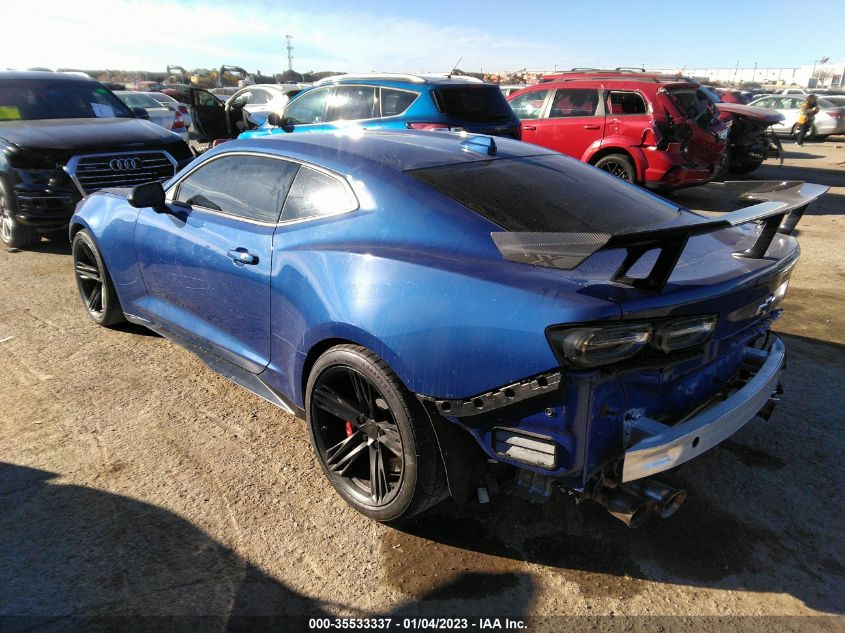 2021 CHEVROLET CAMARO ZL1 VIN: 1G1FK1R62M0100410