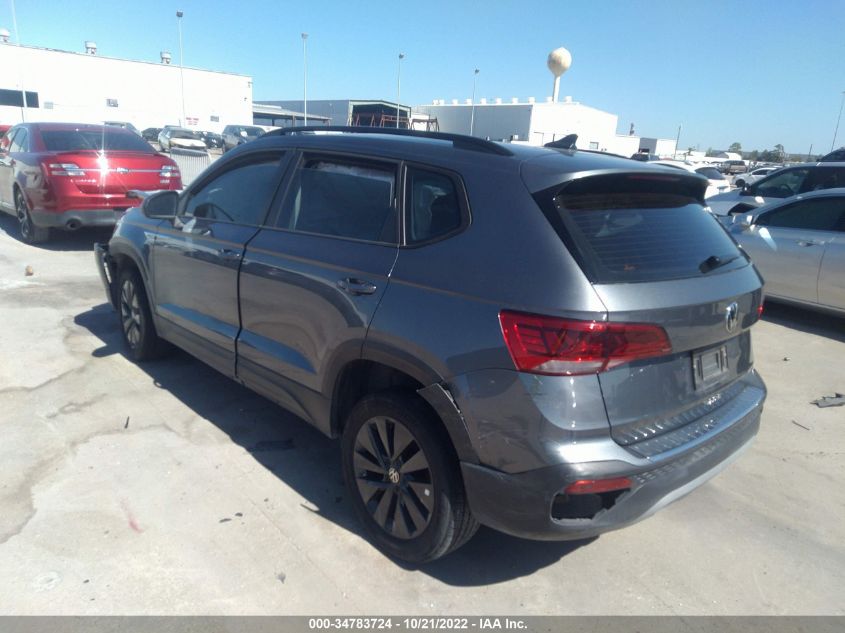 2022 VOLKSWAGEN TAOS S VIN: 3VVDX7B23NM038252