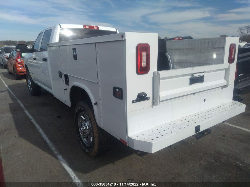 2022 RAM 2500 TRADESMAN VIN: 3C7WR5HJ3NG100805