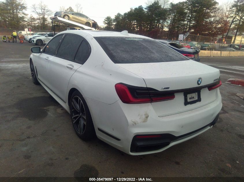 2022 BMW 7 SERIES 750I XDRIVE VIN: WBA7U2C03NCH40559