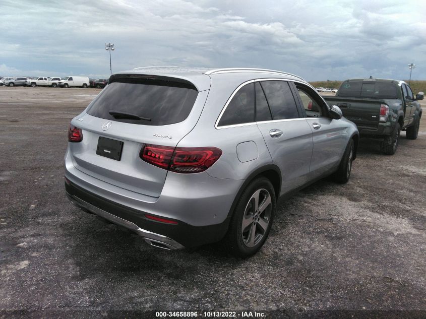 2022 MERCEDES-BENZ GLC GLC 300 VIN: W1N0G8EB7NG091568
