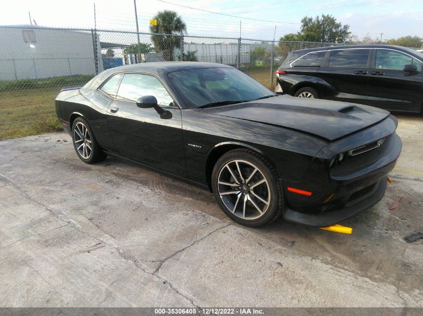 2022 DODGE CHALLENGER R/T VIN: 2C3CDZBTXNH230889