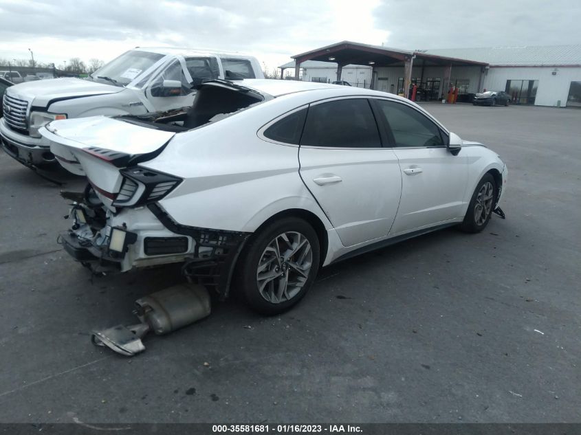 2021 HYUNDAI SONATA SEL VIN: 5NPEL4JA2MH087405