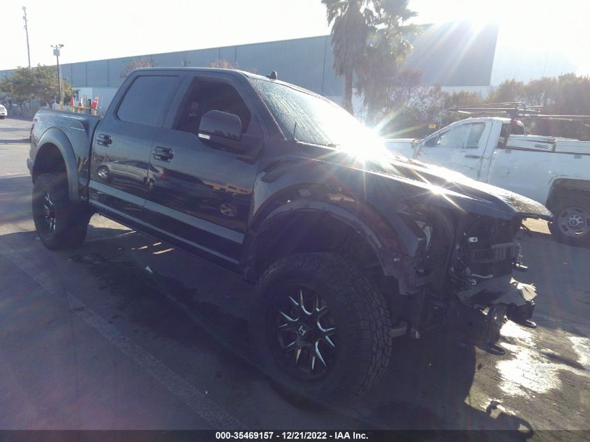 2020 FORD F-150 RAPTOR VIN: 1FTFW1RG3LFA44574