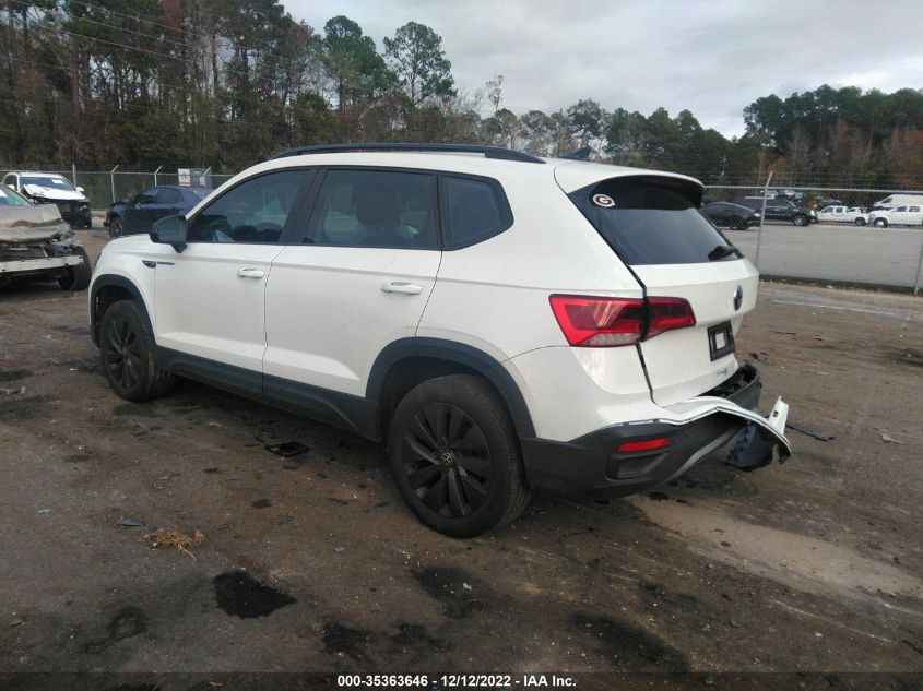2022 VOLKSWAGEN TAOS S VIN: 3VVCX7B25NM050866