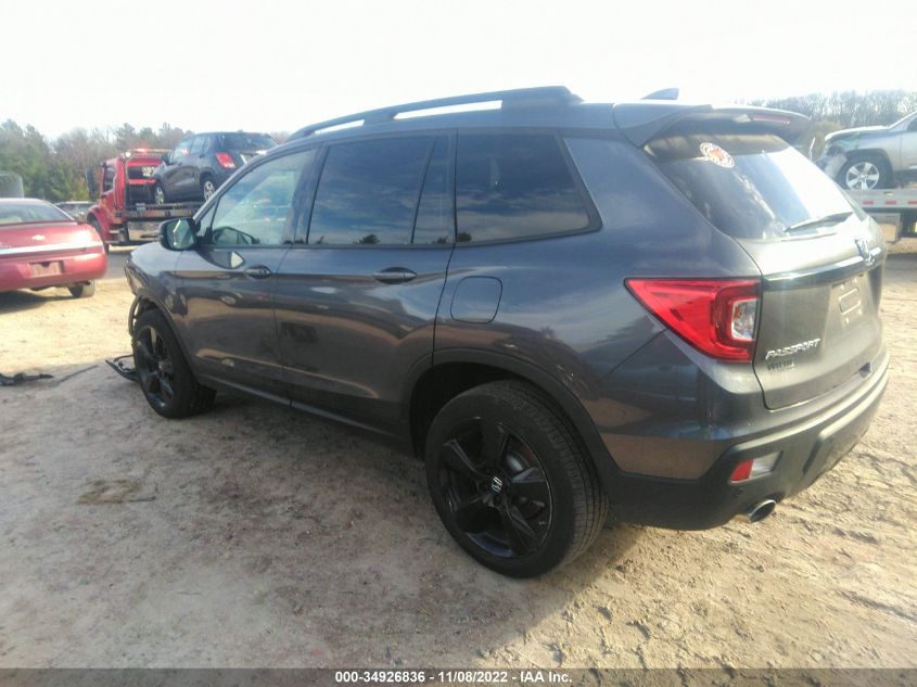 2021 HONDA PASSPORT ELITE VIN: 5FNYF8H03MB039645