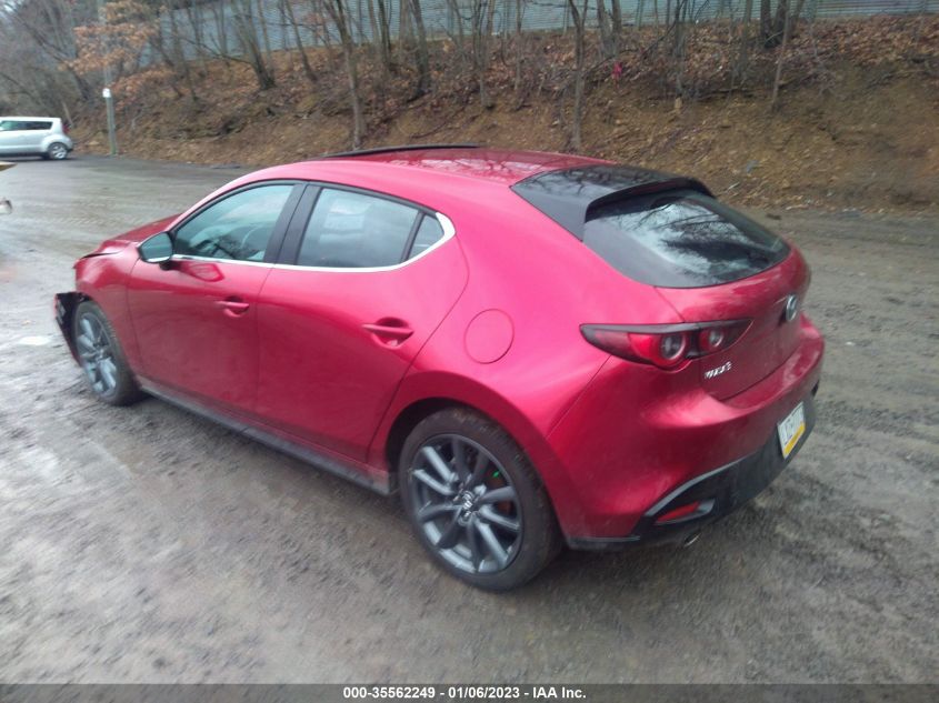 2022 MAZDA MAZDA3 HATCHBACK PREFERRED VIN: JM1BPALL6N1501105