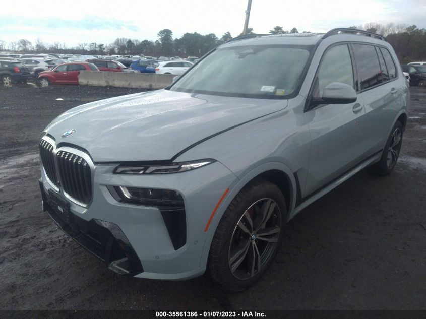 2023 BMW X7 XDRIVE40I VIN: 5UX23EM08P9P25129