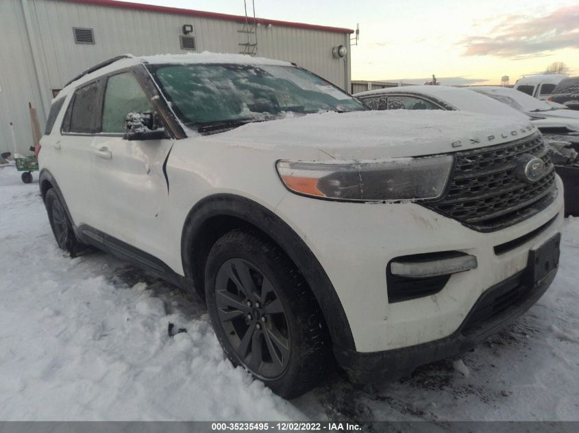 2021 FORD EXPLORER XLT VIN: 1FMSK7DH1MGA82423