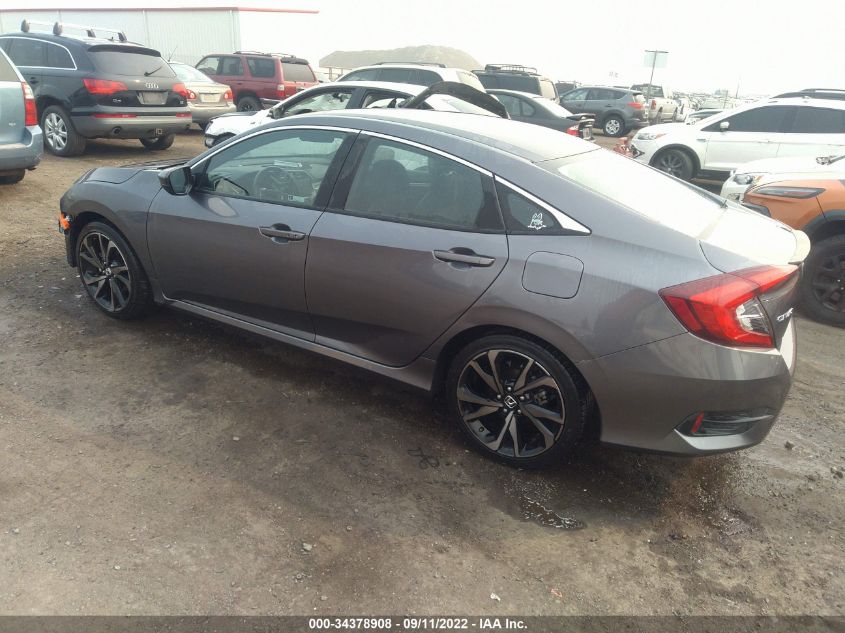 2021 HONDA CIVIC SEDAN SPORT VIN: 2HGFC2F87MH517650