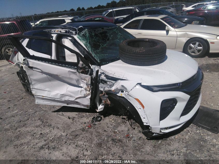 2022 CHEVROLET TRAILBLAZER VIN: KL79MTSL6PB000780