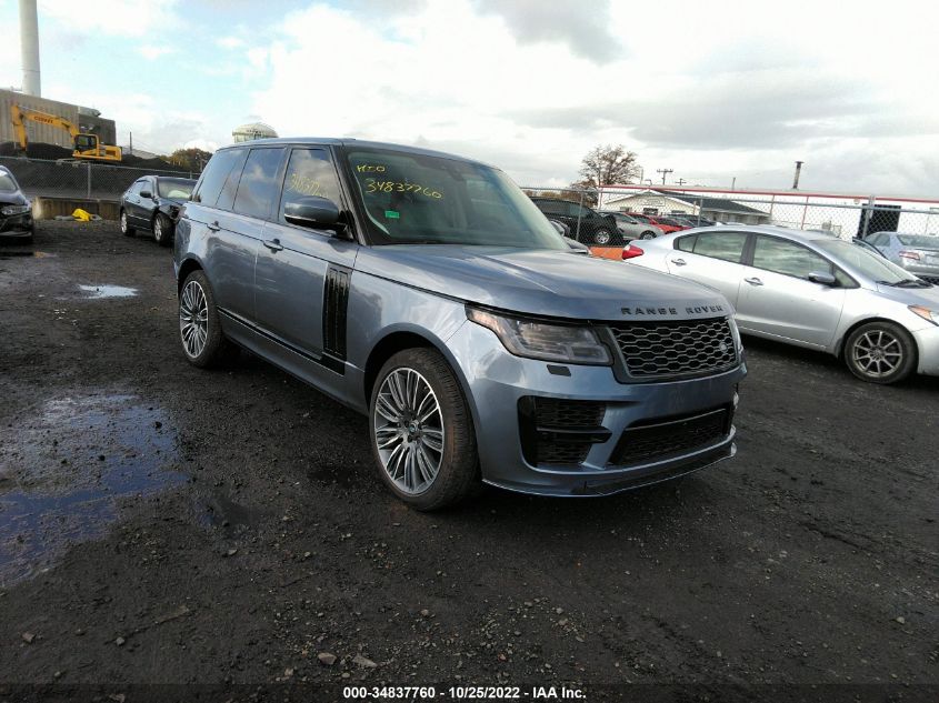 2021 LAND ROVER RANGE ROVER P525 WESTMINSTER VIN: SALGS2SE5MA427082