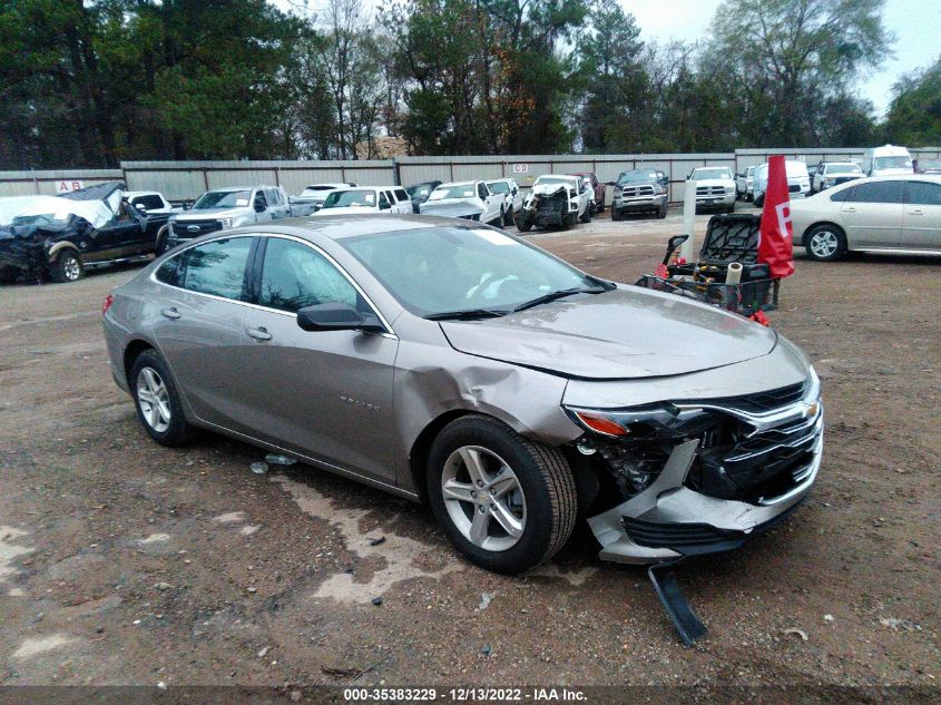 2022 CHEVROLET MALIBU LS VIN: 1G1ZB5ST2NF191424