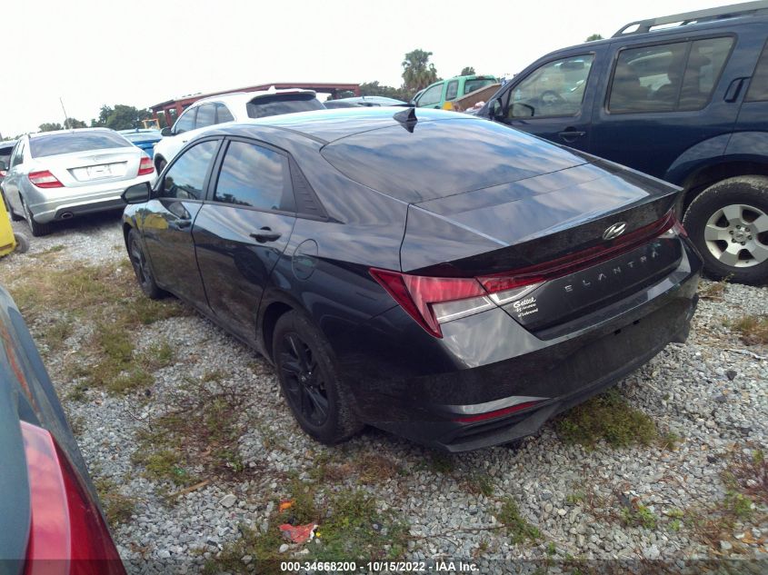 2021 HYUNDAI ELANTRA SEL VIN: 5NPLS4AG2MH029535