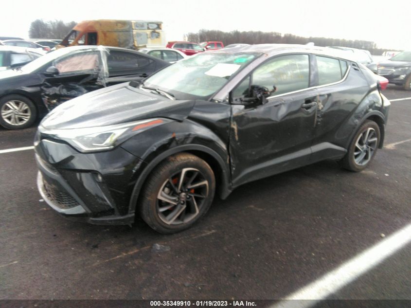 2021 TOYOTA C-HR LE/XLE/LIMITED/NIGHTSHADE VIN: JTNKHMBX2M1108344