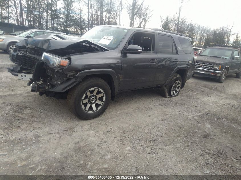 2021 TOYOTA 4RUNNER TRD OFF ROAD PREMIUM VIN: JTERU5JR3M5869136