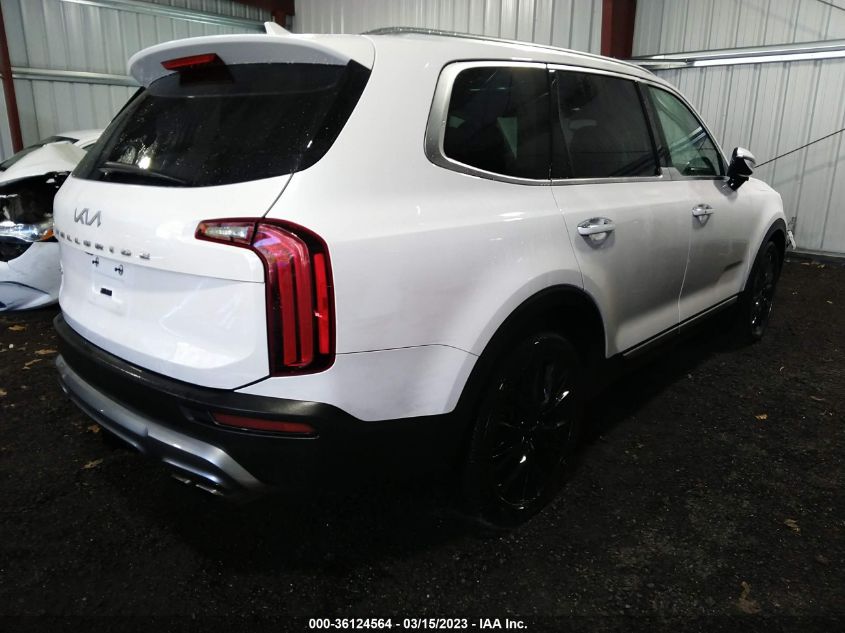 2022 KIA TELLURIDE SX VIN: 5XYP5DHC7NG205760