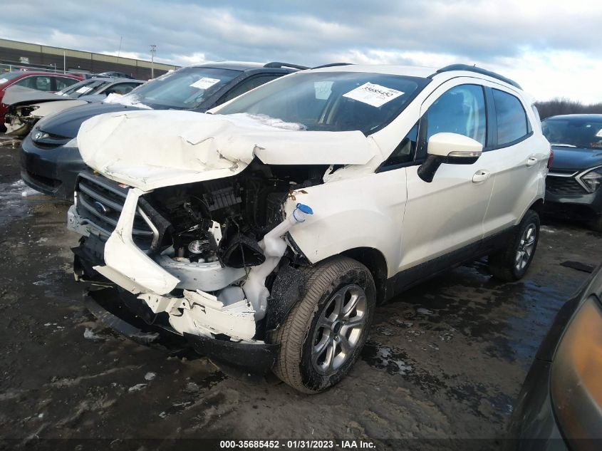 2022 FORD ECOSPORT SE VIN: MAJ6S3GL6NC471796