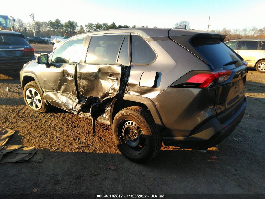 2022 TOYOTA RAV4 LE VIN: 2T3G1RFVXNC264513