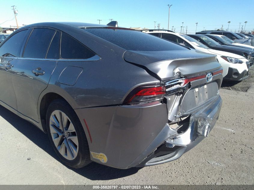 2022 TOYOTA MIRAI XLE/LIMITED VIN: JTDAAAAA6NA004439