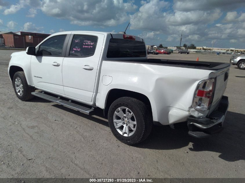 2021 CHEVROLET COLORADO 2WD LT VIN: 1GCGSCEN3M1230050