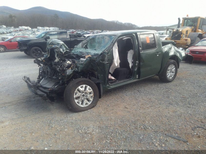 2022 NISSAN FRONTIER SV VIN: 1N6ED1EKXNN683469