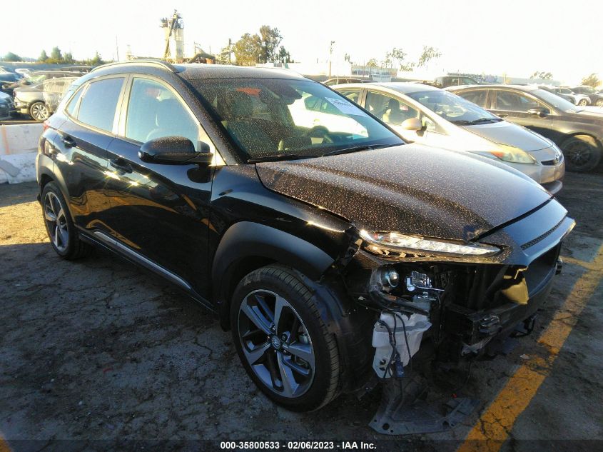 2021 HYUNDAI KONA ULTIMATE VIN: KM8K53A50MU710189