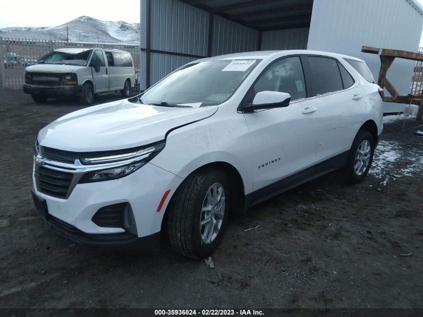 2022 CHEVROLET EQUINOX LT VIN: 2GNAXTEV5N6131758