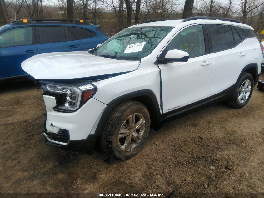 2022 GMC TERRAIN SLE VIN: 3GKALMEV4NL302736