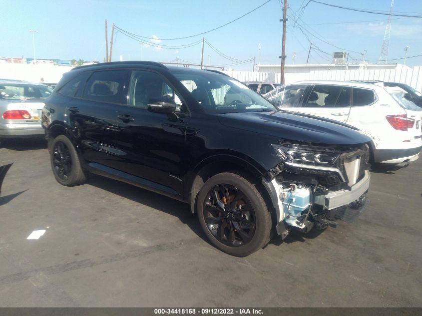 2021 KIA SORENTO SX VIN: 5XYRKDLF6MG040768