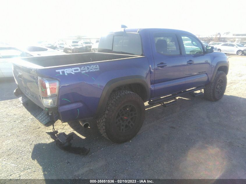 2022 TOYOTA TACOMA 4WD SR/SR5/TRD SPORT VIN: 3TMCZ5AN2NM488530