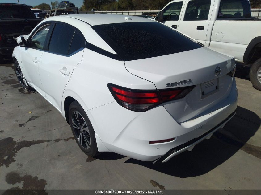 2021 NISSAN SENTRA SV VIN: 3N1AB8CVXMY243642