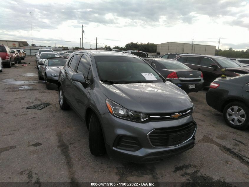 2020 CHEVROLET TRAX LS VIN: 3GNCJKSBXLL188707