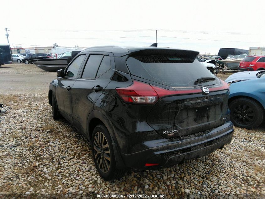 2021 NISSAN KICKS SV VIN: 3N1CP5CV6ML543359