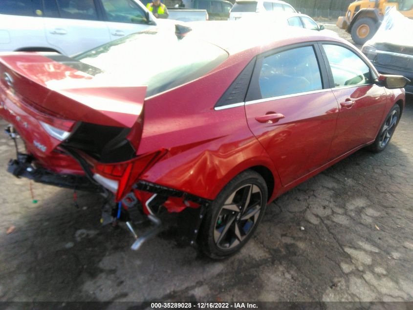 2023 HYUNDAI ELANTRA HYBRID LIMITED VIN: KMHLN4AJ0PU042518