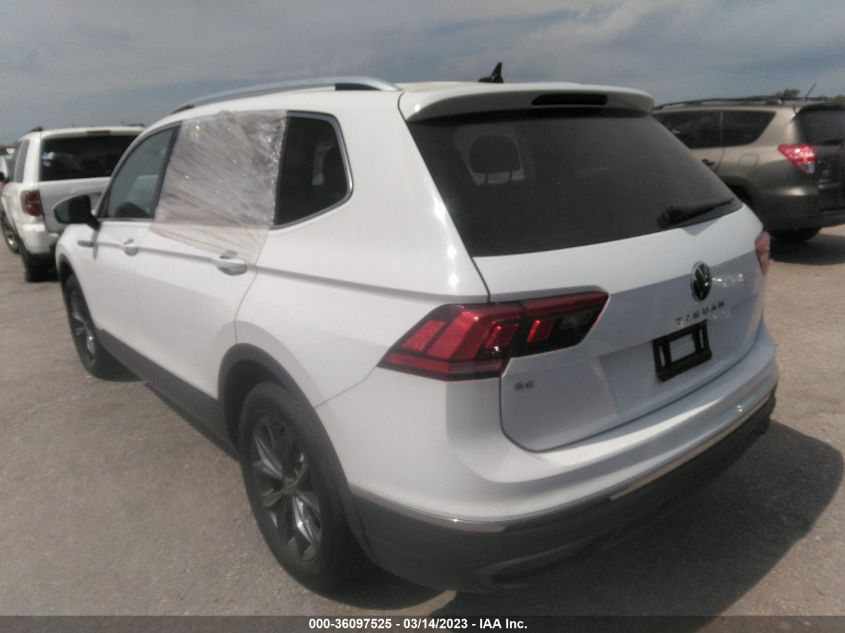 2022 VOLKSWAGEN TIGUAN SE VIN: 3VV3B7AX9NM027862