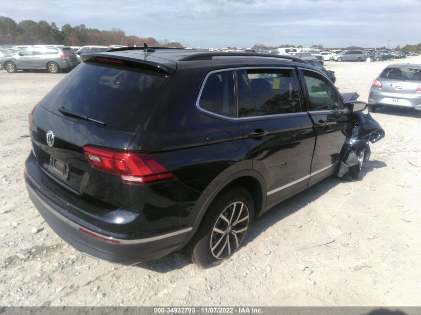 2021 VOLKSWAGEN TIGUAN SE VIN: 3VV3B7AX8MM045154