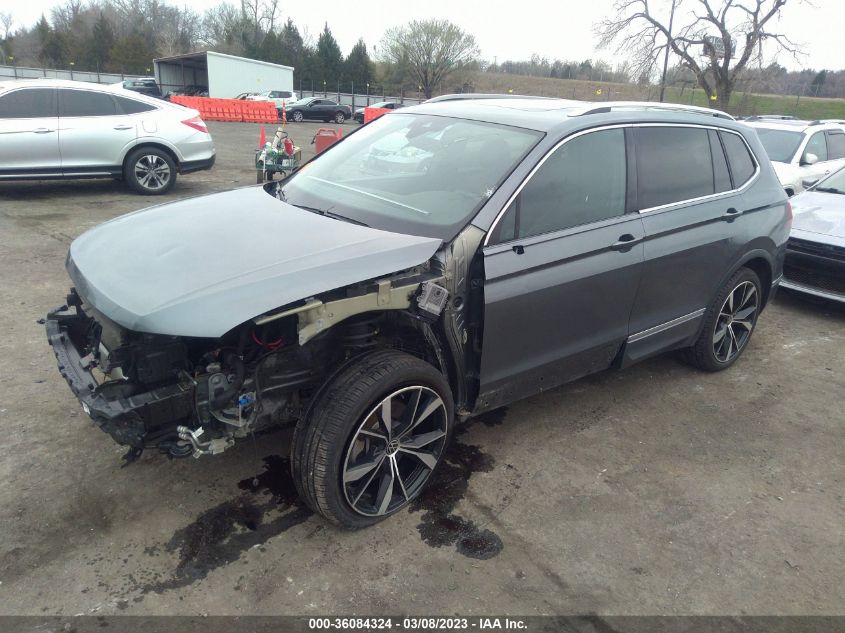 2022 VOLKSWAGEN TIGUAN SEL R-LINE VIN: 3VV4B7AX0NM004278