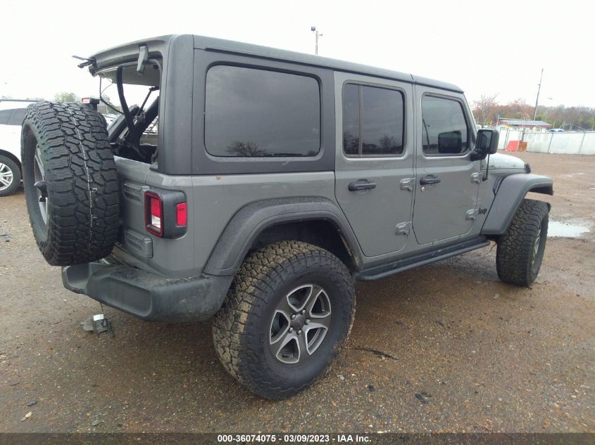 2022 JEEP WRANGLER UNLIMITED SPORT S VIN: 1C4HJXDG1NW152647