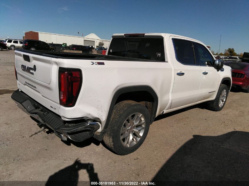 2021 GMC SIERRA 1500 SLT VIN: 3GTU9DED9MG188464
