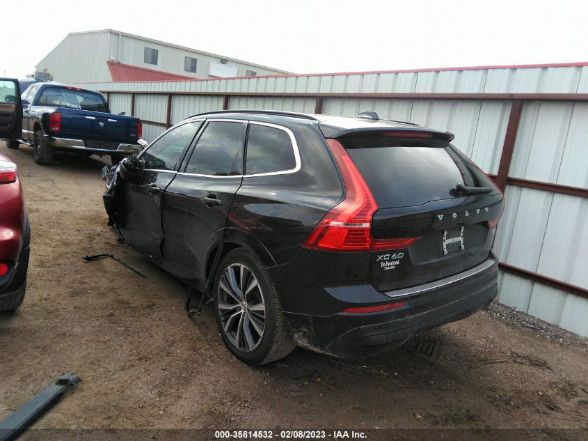 2022 VOLVO XC60 MOMENTUM VIN: YV4L12DK9N1914490